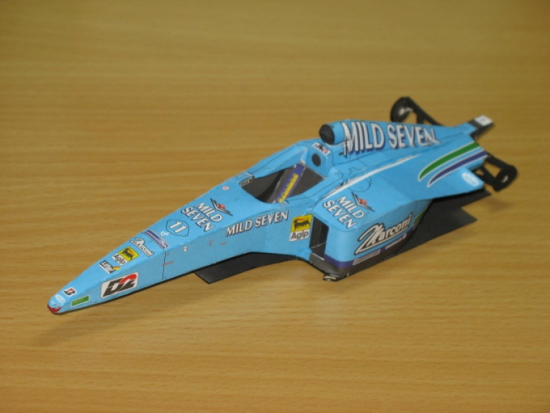 Benetton B200 G. Fisichella (Plná velikost v novém okně) Benetton B200 G. Fisichella