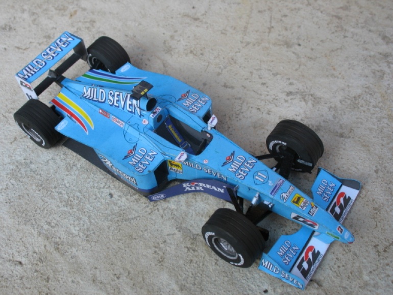 Benetton B200 G. Fisichella (Plná velikost v novém okně) Benetton B200 G. Fisichella