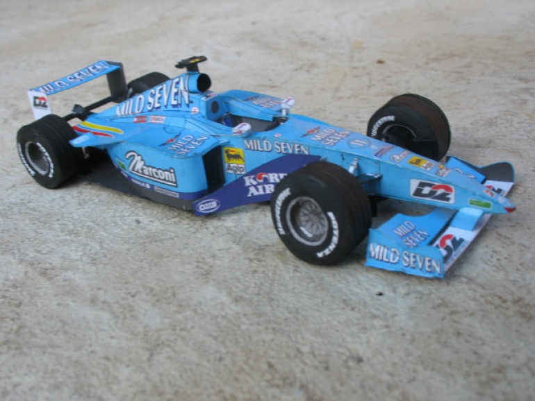 Benetton B200 G. Fisichella (Pln� velikost v nov�m okn�) Benetton B200 G. Fisichella