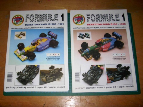 Benetton Camel B190B & Benetton Ford B190 