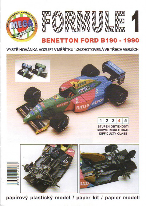 Benetton Ford B190 - 1990 Benetton Ford B190 - 1990