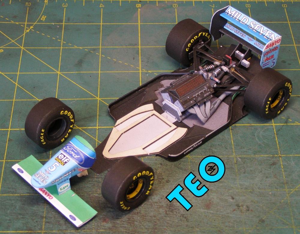 Benetton B194 (Plná velikost v novém okně) Benetton B194