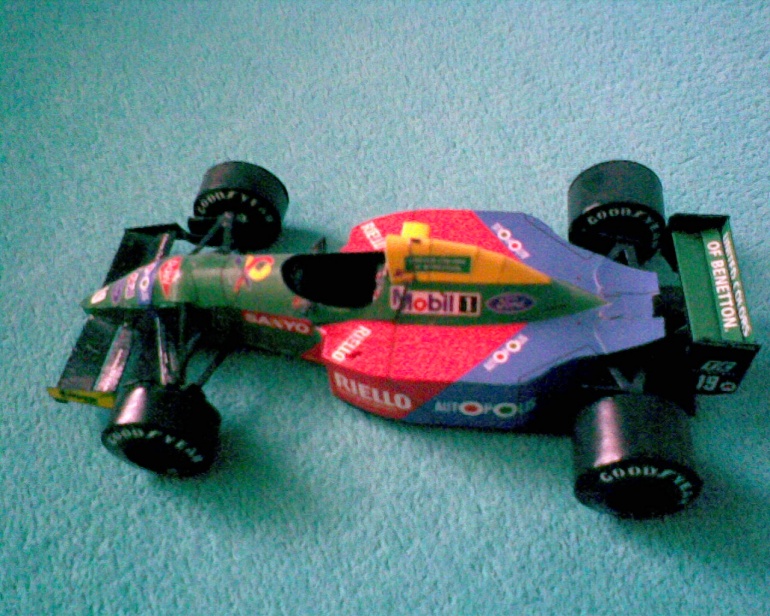 Bennetton B190 Nelson Piquet 1990 (Pln� velikost v nov�m okn�) Bennetton B190 Nelson Piquet 1990