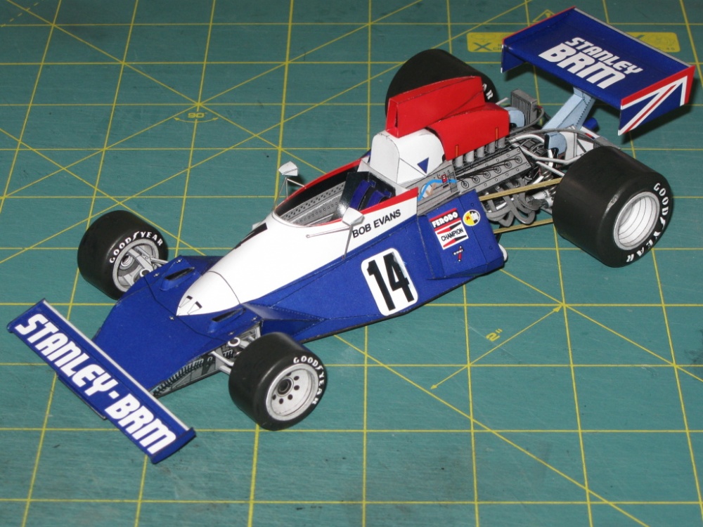 BRM P201, B. Evans, 1975 - beta (Pln� velikost v nov�m okn�) BRM P201, B. Evans, 1975 - beta