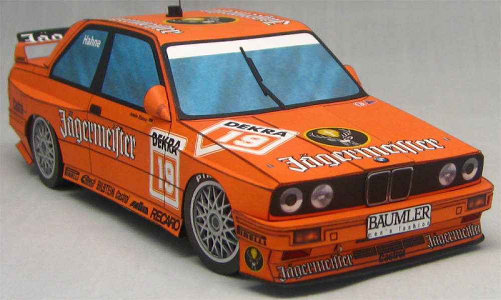 BMW M3 E30 DTM 1992 (Plná velikost v novém okně) BMW M3 E30 DTM 1992