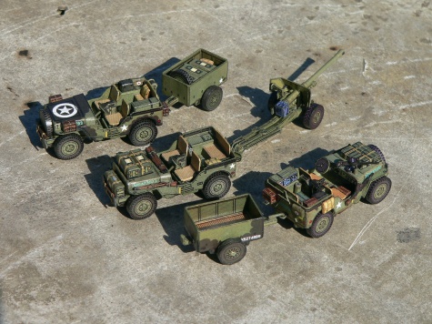 Bojová technika R a P Models 1:87 Bojová technika R a P Models 1:87