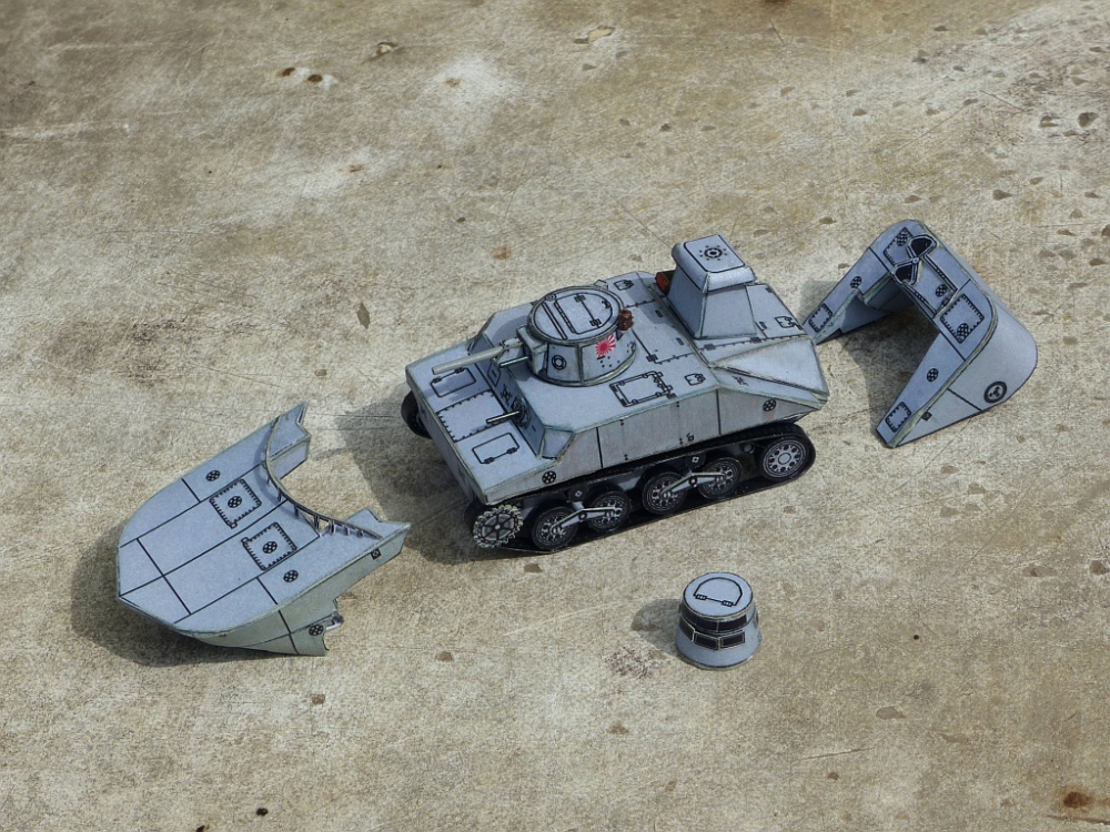 Bojová technika R a P Models 1:87 (Plná velikost v novém okně) Bojová technika R a P Models 1:87