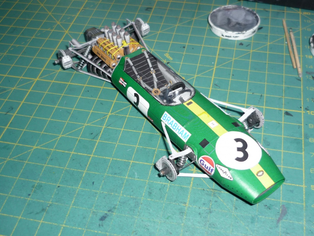 Brabham BT 26 - Jack Brabham - GP Mexiko 68 (Plná velikost v novém okně) Brabham BT 26 - Jack Brabham - GP Mexiko 68