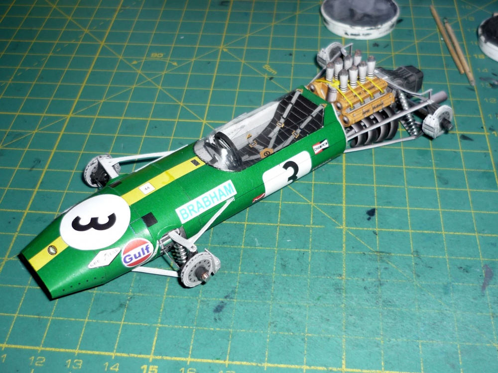 Brabham BT 26 - Jack Brabham - GP Mexiko 68 (Plná velikost v novém okně) Brabham BT 26 - Jack Brabham - GP Mexiko 68