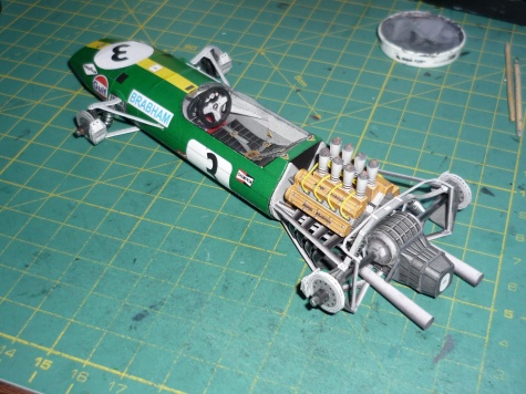 Brabham BT 26 - Jack Brabham - GP Mexiko 68 Brabham BT 26 - Jack Brabham - GP Mexiko 68