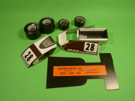 Brabham BT42 VC Brazilie 1974 Brabham BT42 VC Brazilie 1974