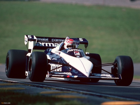 Brabham BT 52B - 1983 - Riccardo Patrese Brabham BT 52B - 1983 - Riccardo Patrese