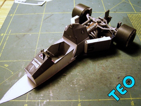 Brabham BT 52B BMW, 1983, N.Piquet Brabham BT 52B BMW, 1983, N.Piquet