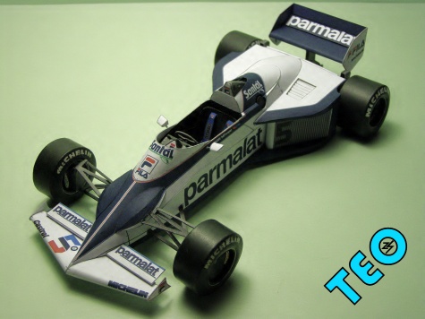 Brabham BT 52B BMW, 1983, N.Piquet Brabham BT 52B BMW, 1983, N.Piquet