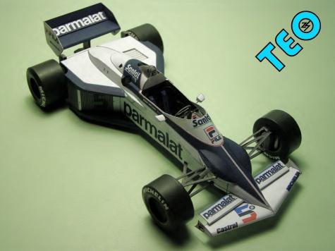 Brabham BT 52B BMW, 1983, N.Piquet Brabham BT 52B BMW, 1983, N.Piquet