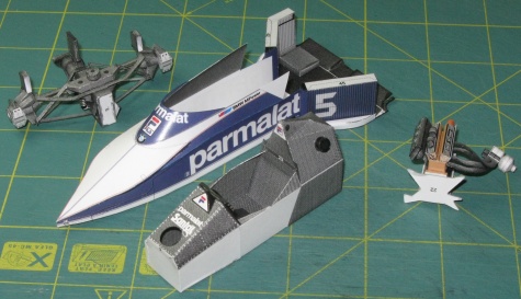 Brabham BT52B, N. Piquet, GP Italy 1983 Brabham BT52B, N. Piquet, GP Italy 1983