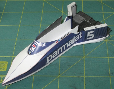 Brabham BT52B, N. Piquet, GP Italy 1983 Brabham BT52B, N. Piquet, GP Italy 1983