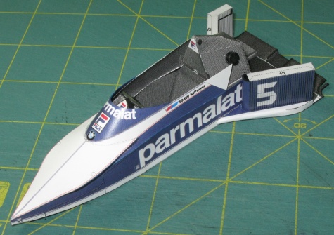 Brabham BT52B, N. Piquet, GP Italy 1983 Brabham BT52B, N. Piquet, GP Italy 1983