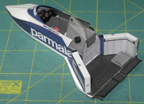 Brabham BT52B, N. Piquet, GP Italy 1983 Brabham BT52B, N. Piquet, GP Italy 1983