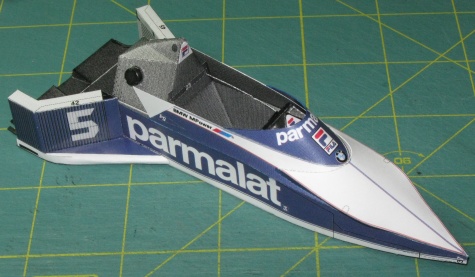 Brabham BT52B, N. Piquet, GP Italy 1983 Brabham BT52B, N. Piquet, GP Italy 1983