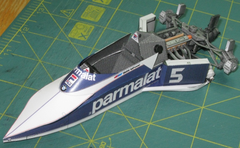 Brabham BT52B, N. Piquet, GP Italy 1983