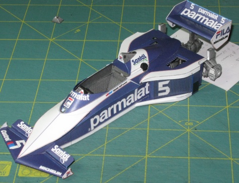 Brabham BT52B, N. Piquet, GP Italy 1983 Brabham BT52B, N. Piquet, GP Italy 1983