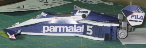 Brabham BT52B, N. Piquet, GP Italy 1983 Brabham BT52B, N. Piquet, GP Italy 1983