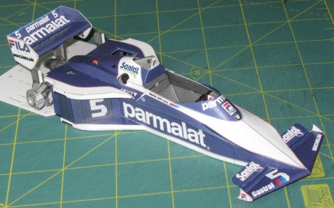 Brabham BT52B, N. Piquet, GP Italy 1983 Brabham BT52B, N. Piquet, GP Italy 1983
