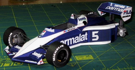 Brabham BT52B, N. Piquet, GP Italy 1983 Brabham BT52B, N. Piquet, GP Italy 1983