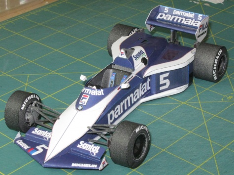 Brabham BT52B, N. Piquet, GP Italy 1983 Brabham BT52B, N. Piquet, GP Italy 1983