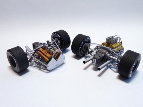Brabham BT26 -2 verze - GP Germany GP Mexico-trénink Brabham BT26 -2 verze - GP Germany GP Mexico-trénink
