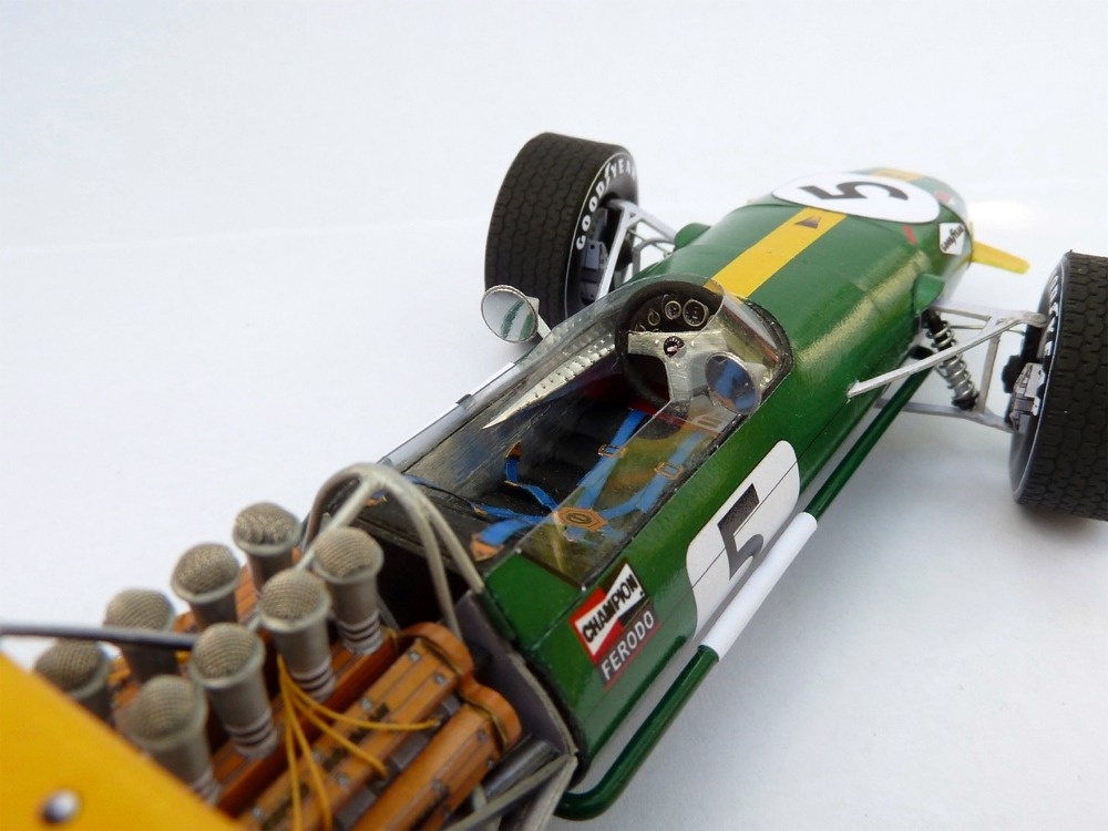 Brabham BT26 -2 verze - GP Germany GP Mexico-trénink (Plná velikost v novém okně) Brabham BT26 -2 verze - GP Germany GP Mexico-trénink