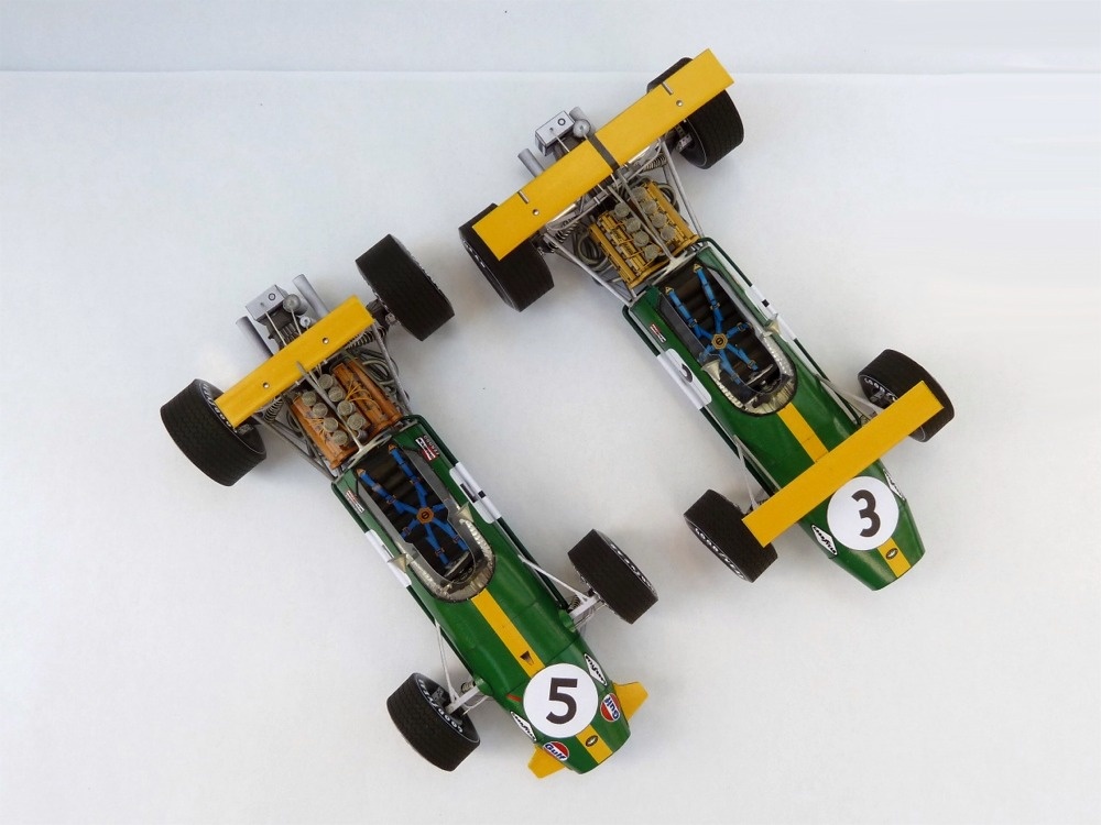 Brabham BT26 -2 verze - GP Germany GP Mexico-trénink (Plná velikost v novém okně) Brabham BT26 -2 verze - GP Germany GP Mexico-trénink