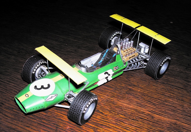 Brabham BT26, Jack Brabham, GP Mexico, 1968 (Plná velikost v novém okně) Brabham BT26, Jack Brabham, GP Mexico, 1968