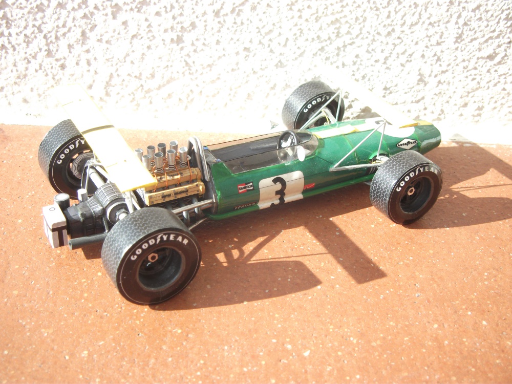 Brabham BT26, Jack Brabham, GP Mexico, 1968 (Plná velikost v novém okně) Brabham BT26, Jack Brabham, GP Mexico, 1968