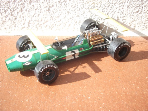 Brabham BT26, Jack Brabham, GP Mexico, 1968 Brabham BT26, Jack Brabham, GP Mexico, 1968