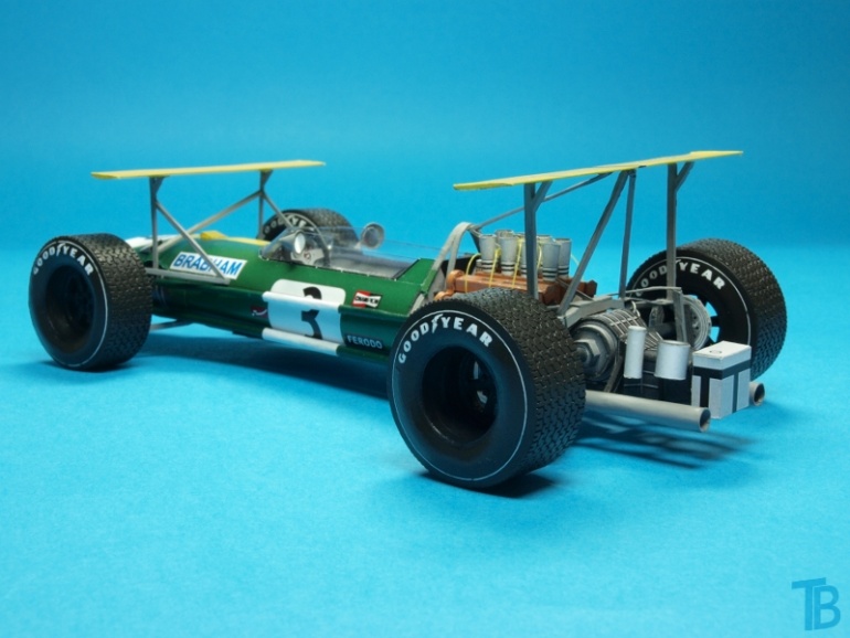 Brabham BT26 Mexican GP - závod, č. 3 (Plná velikost v novém okně) Brabham BT26 Mexican GP - závod, č. 3