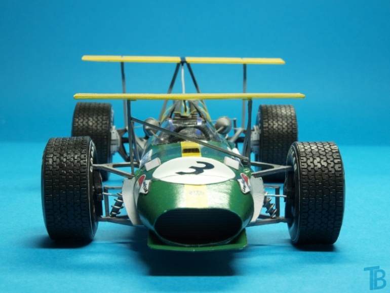 Brabham BT26 Mexican GP - závod, č. 3 (Plná velikost v novém okně) Brabham BT26 Mexican GP - závod, č. 3