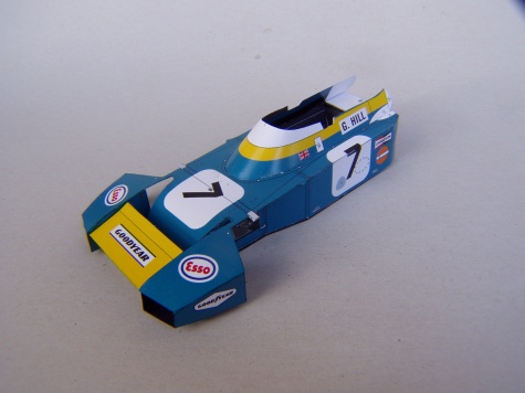 Brabham BT34, 1971, G. Hill Brabham BT34, 1971, G. Hill