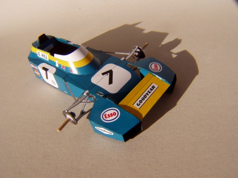Brabham BT34, 1971, G. Hill Brabham BT34, 1971, G. Hill