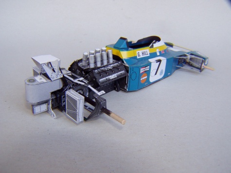 Brabham BT34, 1971, G. Hill Brabham BT34, 1971, G. Hill
