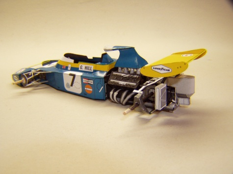 Brabham BT34, 1971, G. Hill Brabham BT34, 1971, G. Hill