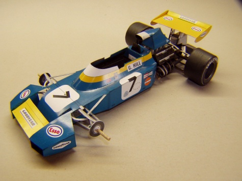Brabham BT34, 1971, G. Hill Brabham BT34, 1971, G. Hill