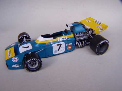 Brabham BT34, 1971, G. Hill Brabham BT34, 1971, G. Hill