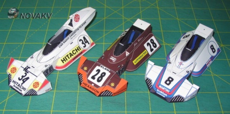 Brabham BT44B - 3 verze Brabham BT44B - 3 verze