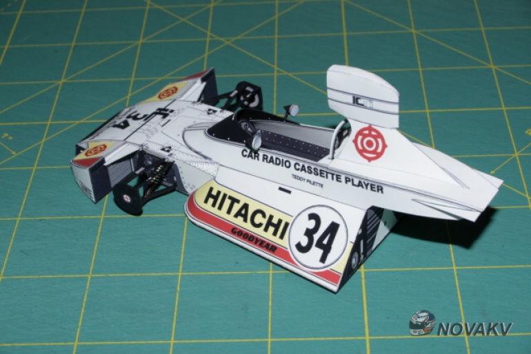 Brabham BT44B - 3 verze (Plná velikost v novém okně) Brabham BT44B - 3 verze