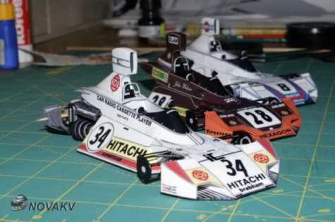 Brabham BT44B - 3 verze