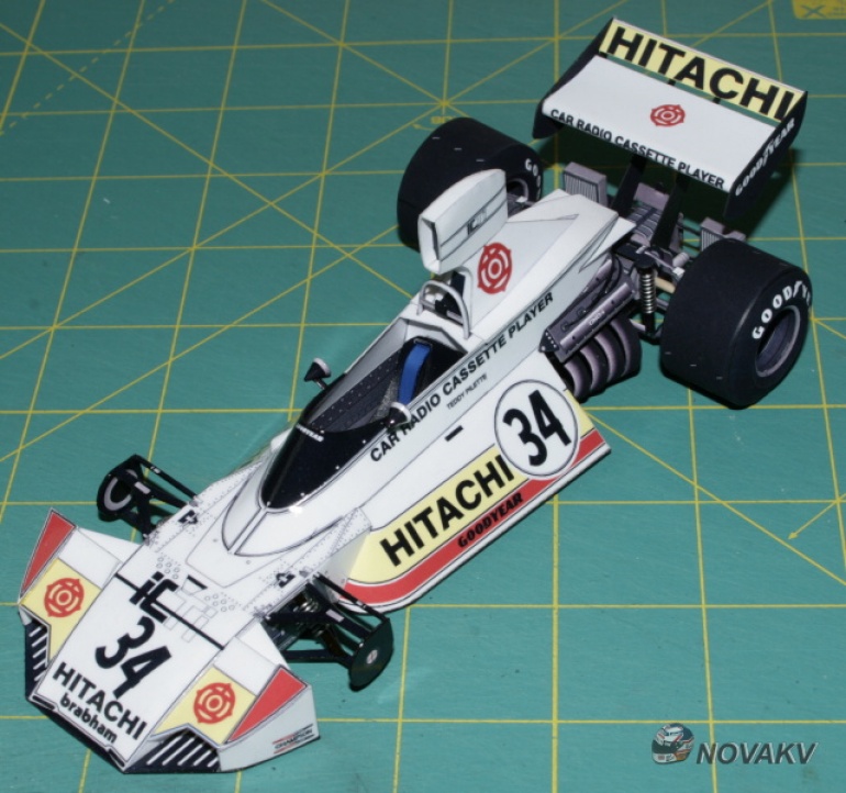 Brabham BT44B - 3 verze (Plná velikost v novém okně) Brabham BT44B - 3 verze