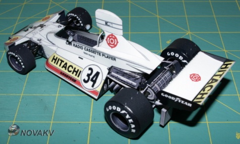 Brabham BT44B - 3 verze Brabham BT44B - 3 verze