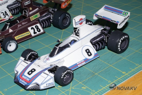 Brabham BT44B - 3 verze Brabham BT44B - 3 verze